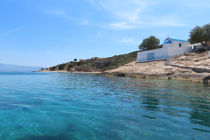 The Santa Maria 3 Island Cruise in the Aegean w/ Free Audio Guide - On-board comfort: WiFi, restrooms, and a smaller-group feel