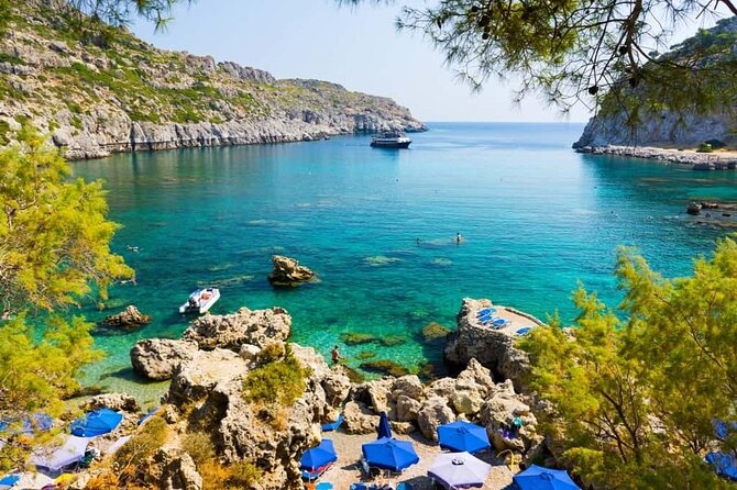 The Very Best of Rhodes - Anthony Quinn Bay Photos and Afandou Pottery in the Same Day