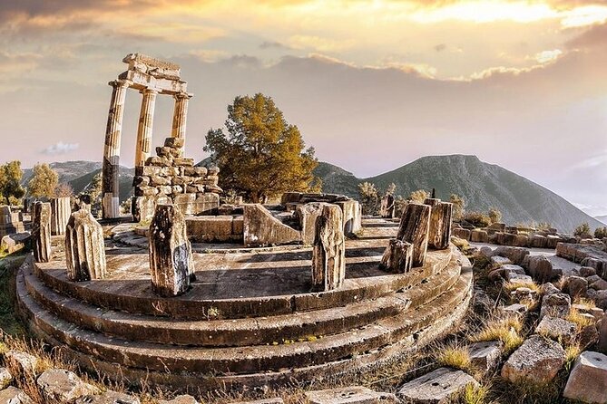 Thermopylae The battle of the 300 Spartans & Delphi Day Tour - Tholos of Athena Pronaia and the quieter Delphi corners
