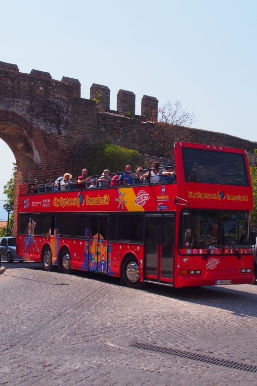 Thessaloniki: City Sightseeing Hop-On Hop-Off Bus Tour - Open-top deck views, headphones, and the audio guide reality check