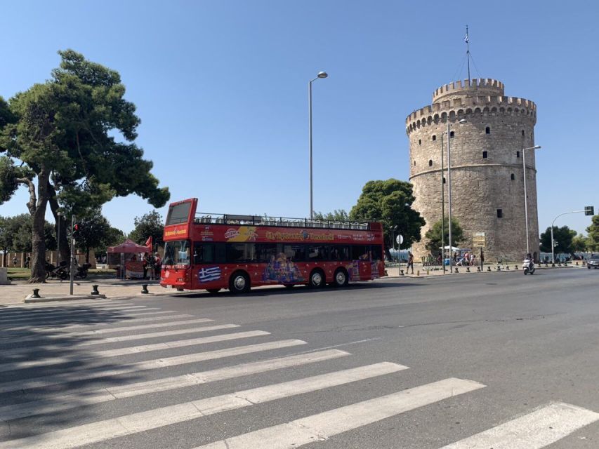 Thessaloniki: City Sightseeing Hop-On Hop-Off Bus Tour - Stop by stop: White Tower to the Archaeological Museum