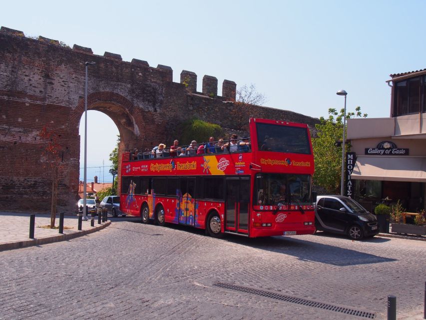 Thessaloniki: City Sightseeing Hop-On Hop-Off Bus Tour - Ano Poli Upper Town: Byzantine walls and a better skyline