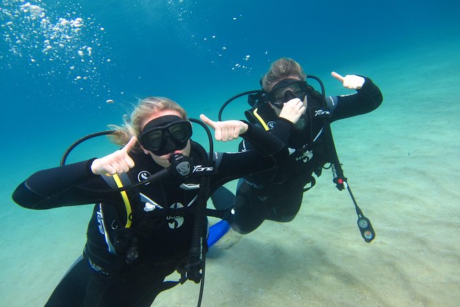 Try a DIVE, discover scuba diving in Mykonos - PADI coaching style: patient, hands-on, and often very personal