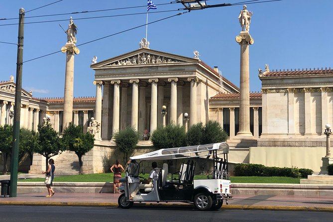 Tuk Tuk Athens Complete City Center Tour - 100% Electric (3 hour) - Why an electric tuk tuk beats the usual Athens shuffle