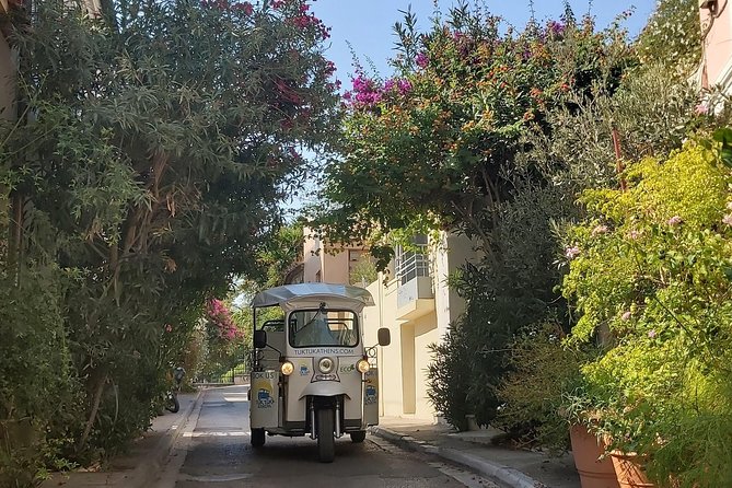 TukTuk Athens Private Evening / Afternoon Complete Tour - City Center & Old Town - A two-hour Athens loop on an electric tuk-tuk