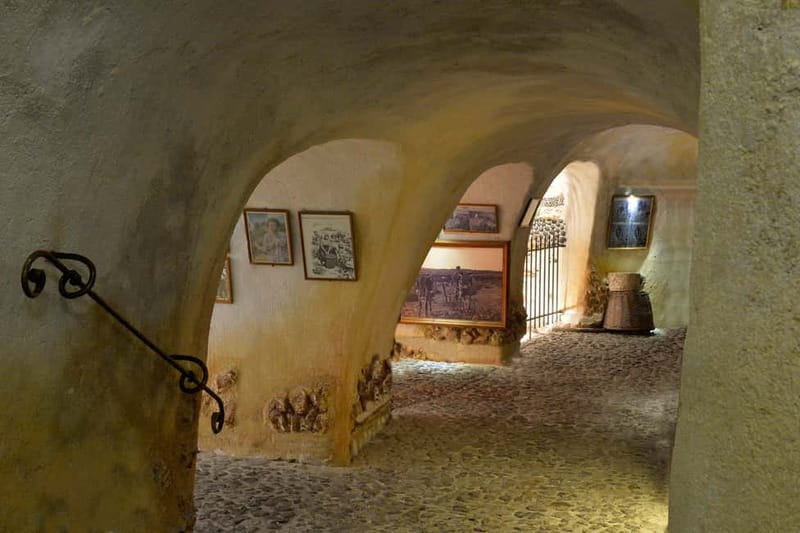 Vothonas: Wine Museum Ticket with Tastings and Audio Guide - Underground labyrinth details you’ll actually notice