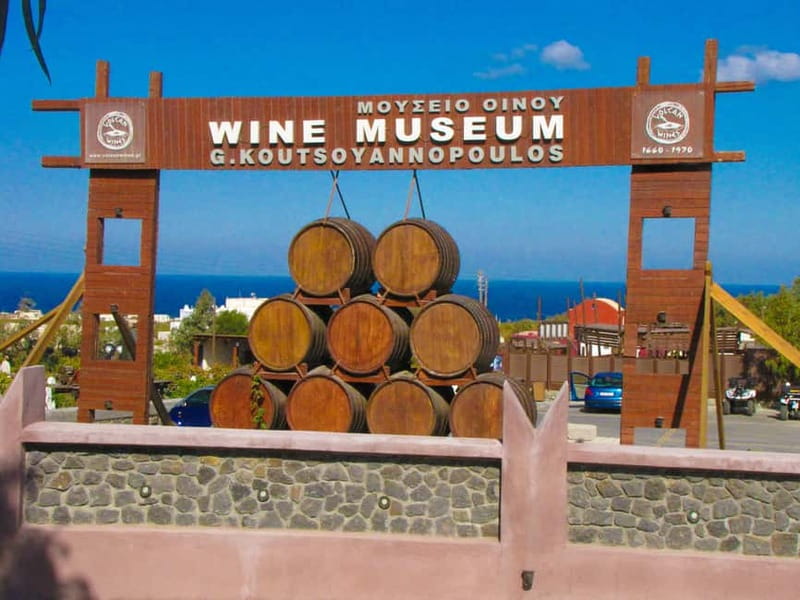 Vothonas: Wine Museum Ticket with Tastings and Audio Guide - The tasting: what you’ll sip and why the order matters
