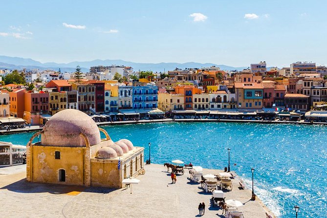 West Crete Tour from Heraklion: Rethymno-Chania-Kurnas - Chania Lighthouse and Old Town: Best Use of Your Walking Time