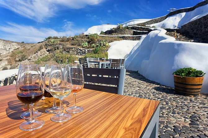Wine Tour Santorini - Canava Roussos, a traditional Santorini canava stop