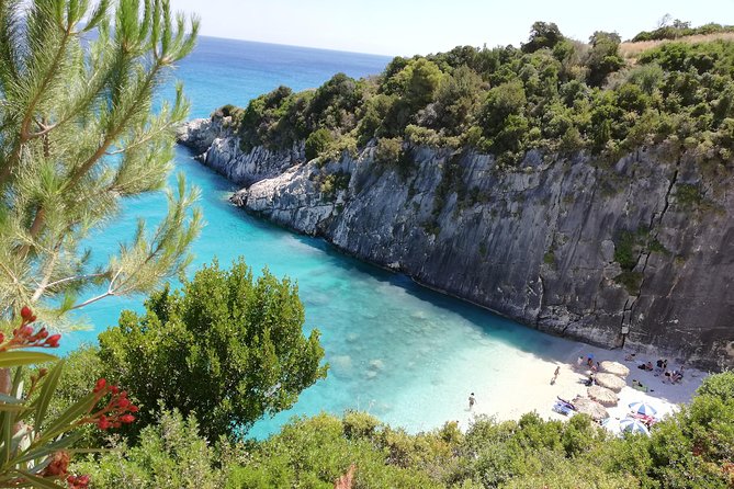 Zakynthos All Day Tour Shipwreck beach, view point-Blue Caves - Bochali View Point: Zakynthos town and port from above