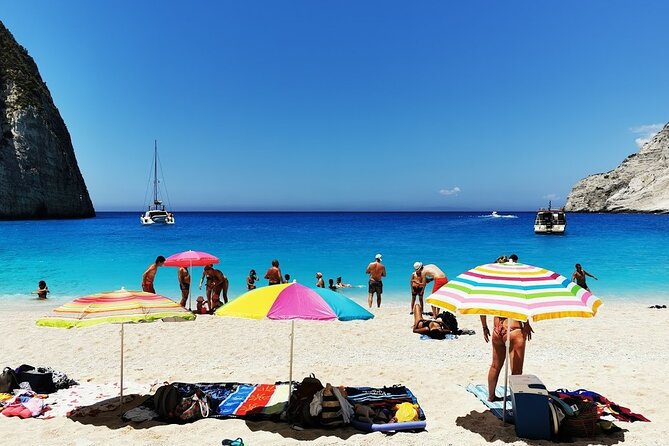 Zakynthos All Day Tour Shipwreck beach, view point-Blue Caves - Porto Vromi port and the mini-cruise: the main water connection
