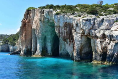 Blue Caves and Navagio Bay Swim Cruise