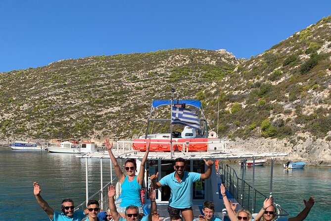 Zakynthos boat tour:Shipwreck& Local blue caves with 3 Swim Stops - Stop 1: Navagio Panagioti Shipwreck Beach, and Why 30 Minutes Works