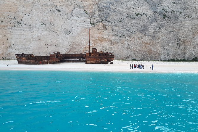 Zakynthos : One day small group tour to Navagio beach Blue Caves & top view - Blue Caves by Boat: The Part That Can Truly Be Magical