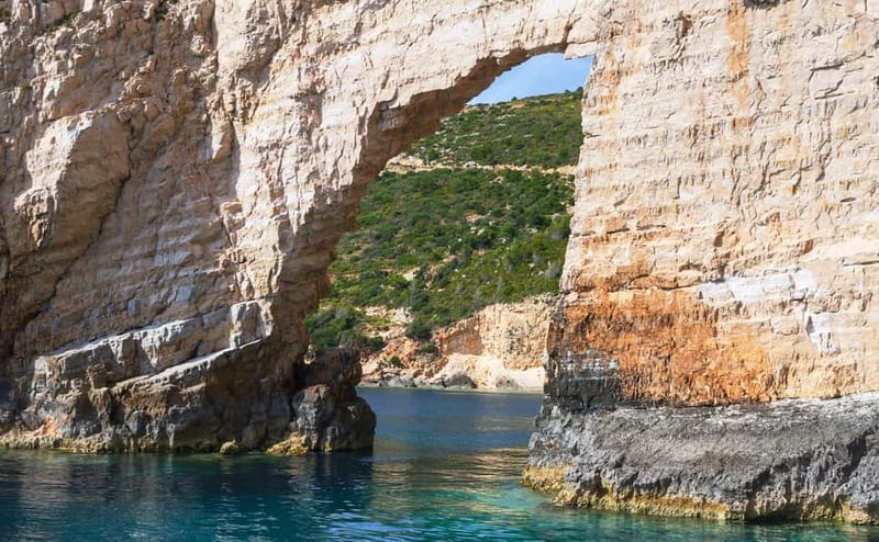 Zakynthos: Turtle Spotting Cruise with Glass-Bottom Boat - Keri Caves and the Arch Look From Underneath