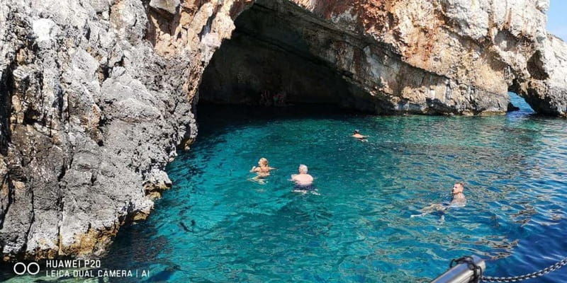 Zakynthos: Xigia, Navagio Shipwreck and Blue Caves Boat Tour - What the Small Boat Changes for You